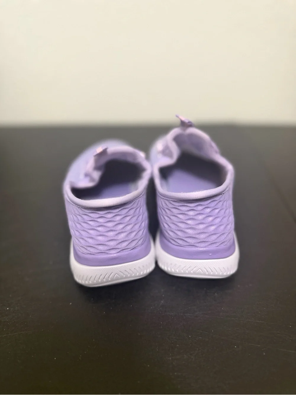 Skechers Girls' Lavender Mesh Slip-On Sneakers